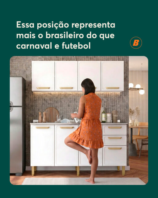 Quem nunca lavou a louça nessa posição? 😂🧡

💻 Encontre a cozinha dos seus sonhos em www.lojabertolini.com.br 

#BertoliniMóveis #LarBrasileiro #Cozinha