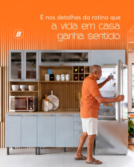 Móveis feitos para acompanhar a vida, proporcionar conforto e acolher todos os momentos do dia. 🧡 Porque a gente sabe que na rotina é onde reside a beleza de viver bem no nosso próprio lar. ✨

💻 lojabertolini.com.br

#BertoliniMóveis #VidaEmCasa #CozinhaBertolini #LarBrasileiro #Cozinha