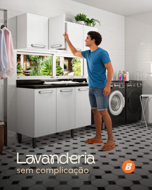 Un entorno organizado marca la diferencia, incluso en las tareas más sencillas. Con soluciones inteligentes, tendrás más tiempo para ti. 🧡💬 ¿Qué no puede faltar en tu lavadero? #FunctionalHome #HomeOrganization #RoutineTip #Bertolini #BertoliniFurniture