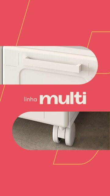 Do seu jeito, em qualquer ambiente. 💖 Vem a&iacute; a linha Multi.#BertoliniM&oacute;veis